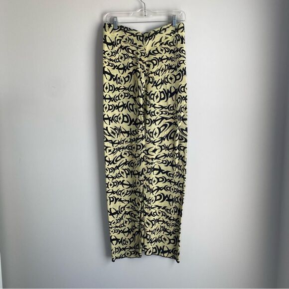 Paloma Wool Paige Tattoo Printed Straight Leg Pants - Picture 2 of 9